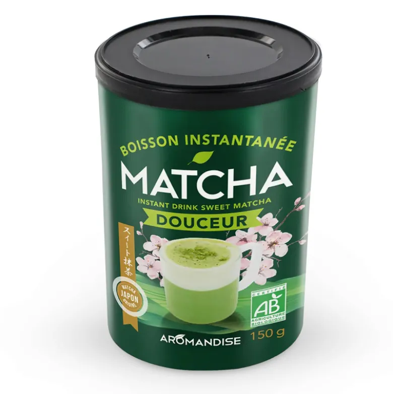 Aromandise Økologisk Uji Matcha Latté Te Pulver