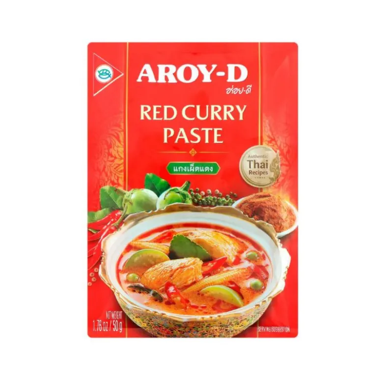 Aroy-D Red Curry Paste 50g
