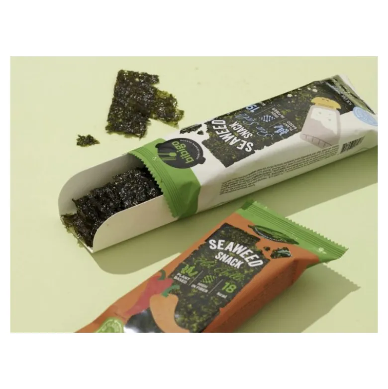Bibigo Hot Chili Gim - Ristet Tang Snack (4g)