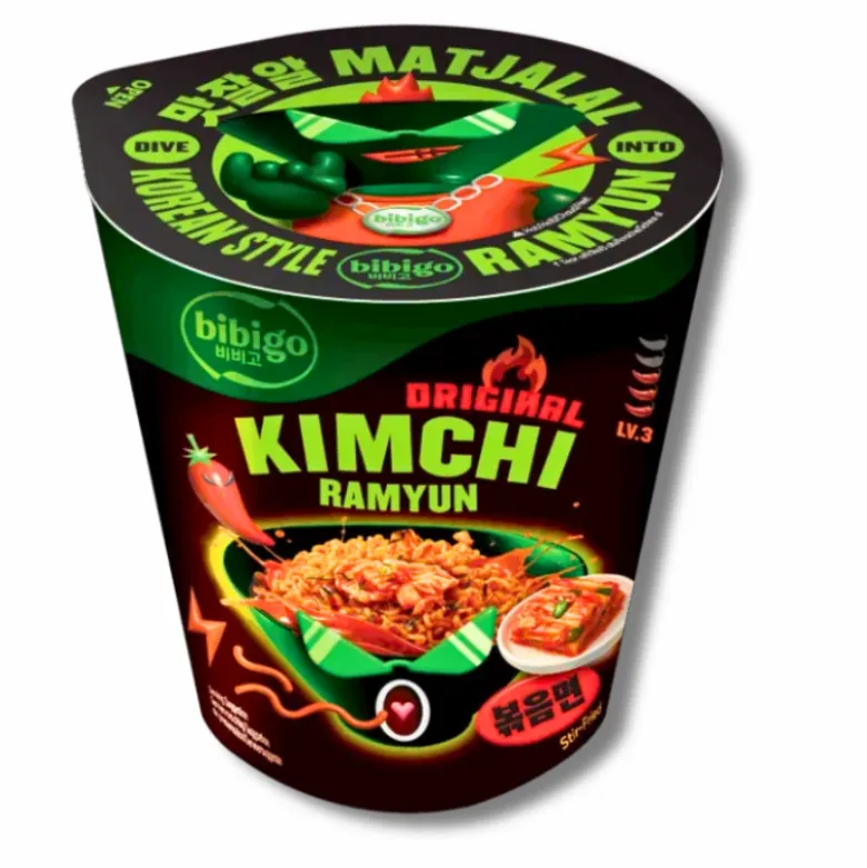 Bibigo Original Kimchi Ramyun Cup 98g
