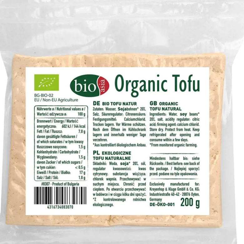 BioAsia Extra Firm Økologisk Tofu 200g