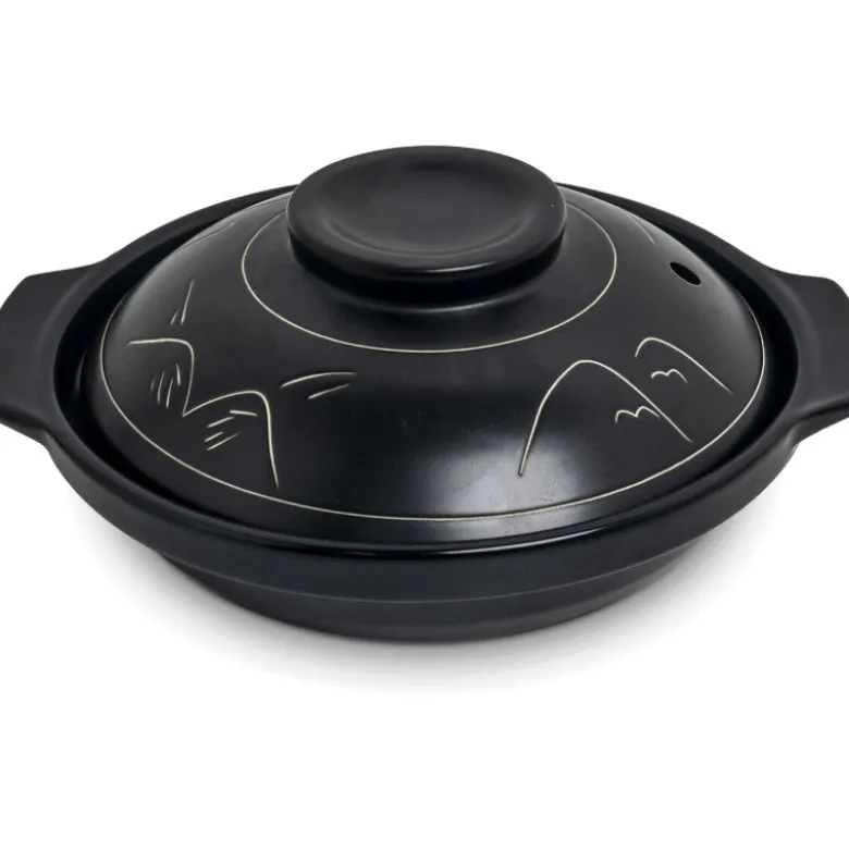 Bo-Chai Claypot Lergryde med låg 18cm