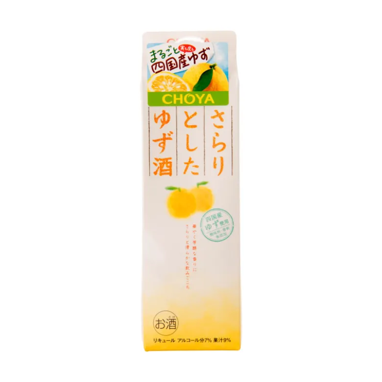 Choya Sarari Yuzu Umeshu 1L 7%