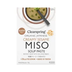Clearspring Instant Miso Suppe Cremet Sesam Økologisk