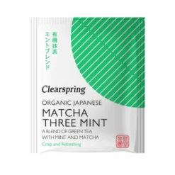 Clearspring Økologisk Grøn Te med Mint og Matcha 20 breve