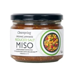 Clearspring Reduced Salt Miso - Økologisk Upasteuriseret Brun Ris Miso