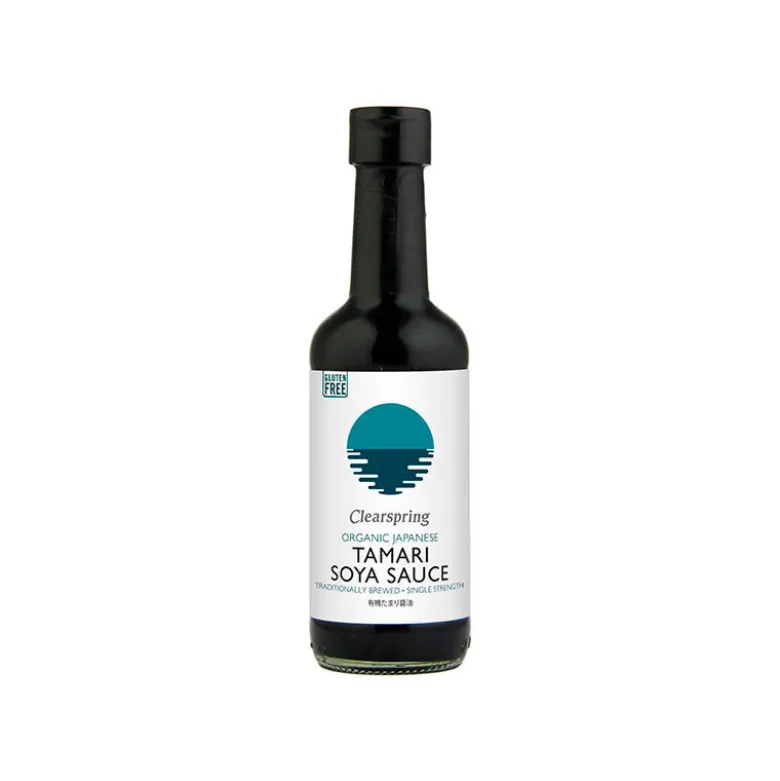 Clearspring Single Strength Tamari Glutenfri Soja Sauce 250ml Økologisk