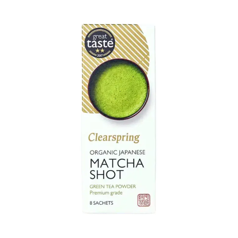 Clearspring 8 stk Økologisk Premium Matcha Shot