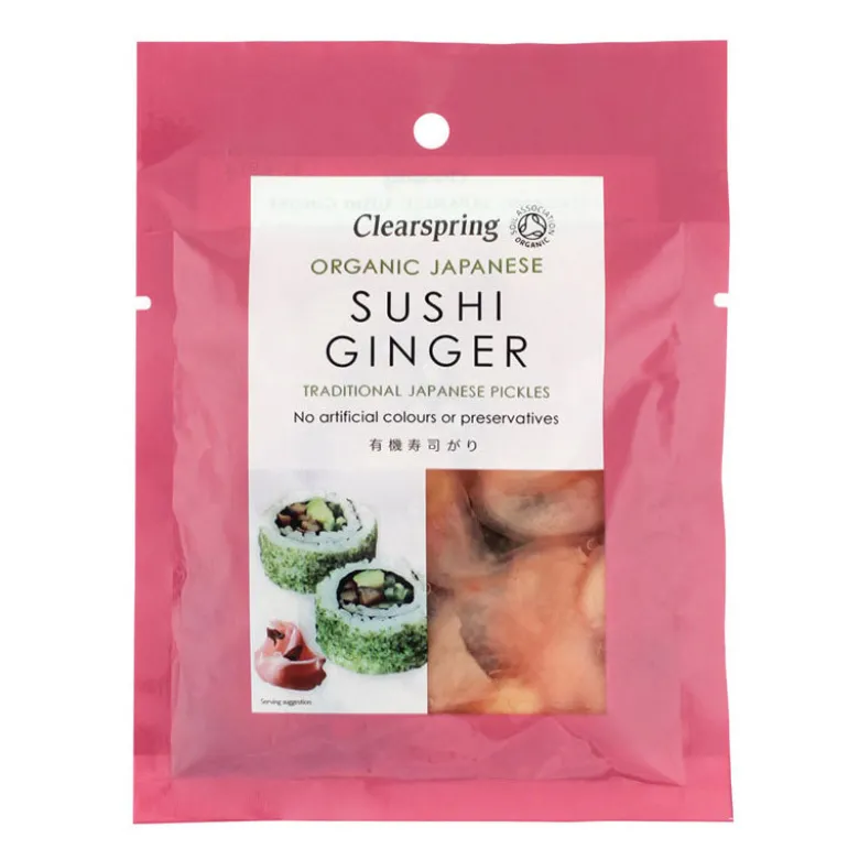 Clearspring Sushi Ingefær 50g Økologisk