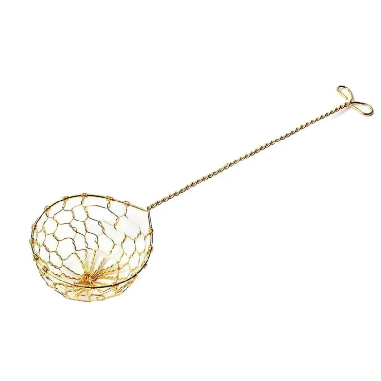 Hot Pot Sigte Ske Guld 6cm