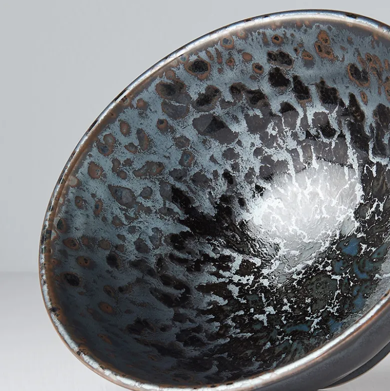 Japansk Keramik Skål 16cm Black Pearl