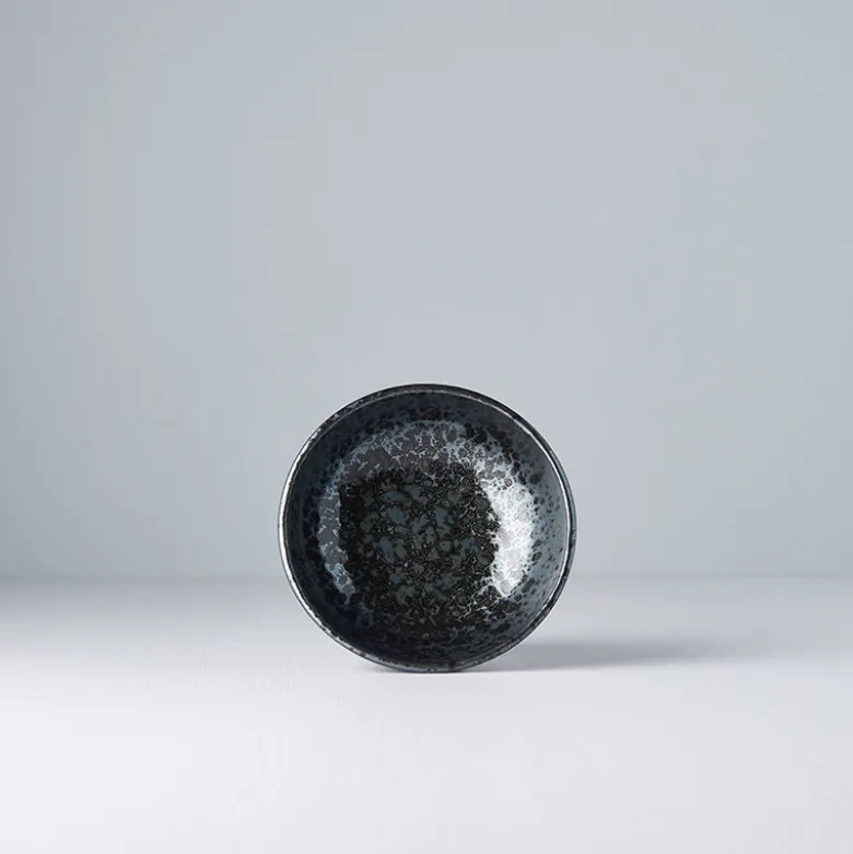 Japansk Keramik Skål 13cm Black Pearl