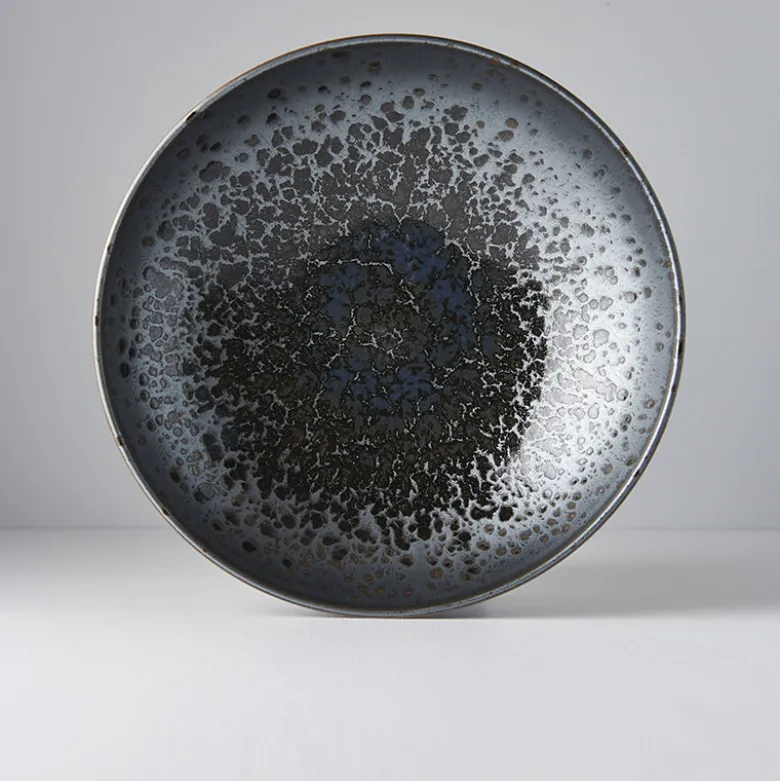 Japansk Keramik Skål 28,5cm Black Pearl