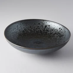 Japansk Keramik Skål 28,5cm Black Pearl