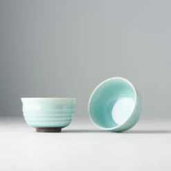 Japansk Keramik Te Kop 140ml Celadon Mint