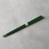 Japansk Spisepinde Sæt 23cm Nålegrøn Lak
