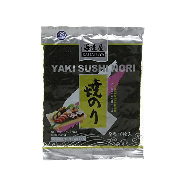 Kaitatuya Nori Tangplader til Sushi 10stk