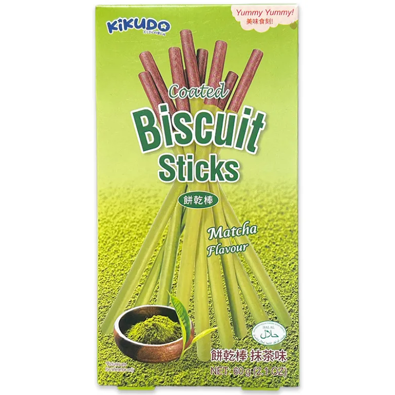 Kikudo Biscuit Sticks Matcha 45g