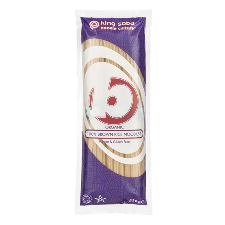 King Soba 100% Brune Ris Nudler Økologisk 250g