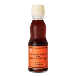 Kuki Ristet Mørk Sesam Olie 185ml