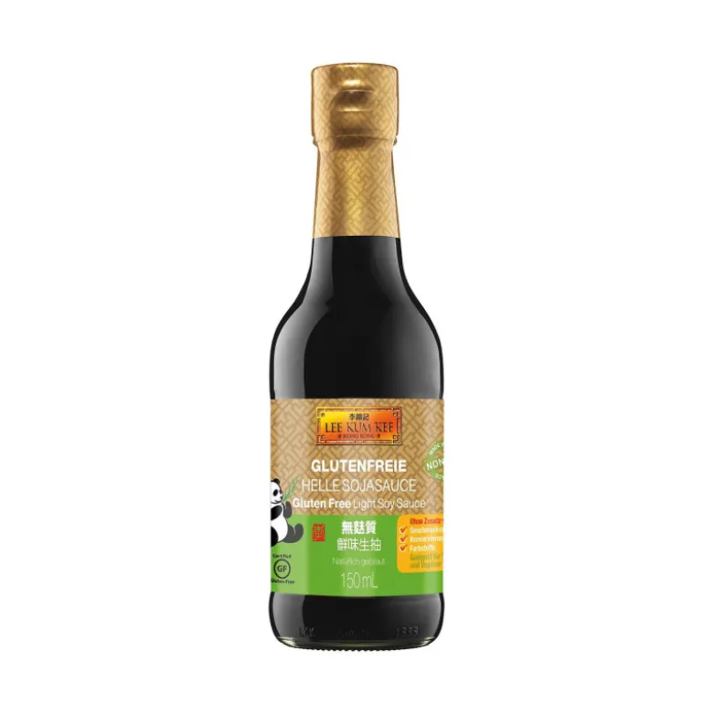 Lee Kum Kee Naturligt Brygget Lys Glutenfri Soja Sauce 150ml