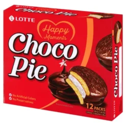 Lotte Choco Pie Original Chocolate 12 stk
