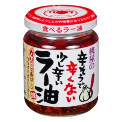 Momoya Taberu Rayu Chili-hvidløgsolie 110g