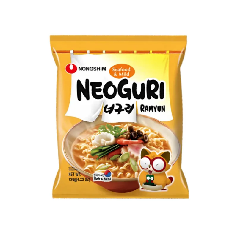 Nongshim Neoguri Mild Seafood Ramyun Instant Nudler