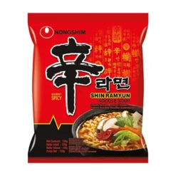 Nongshim Shin Ramyun Hot & Spicy Instant Nudler 5-pak