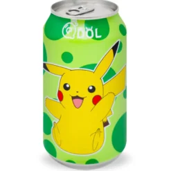 Qdol Pokémon Pikachu Lime Sparkling Water