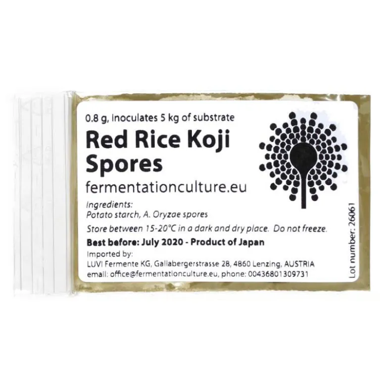 Rød Ris Koji Sporer 0,8g