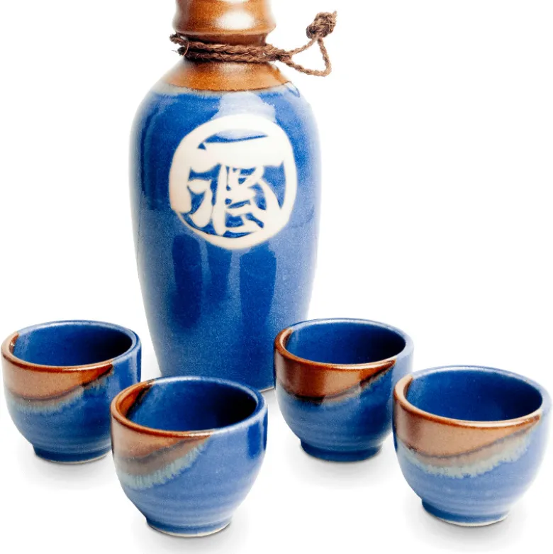 Sake Serveringssæt Keramik Ruri Kincha