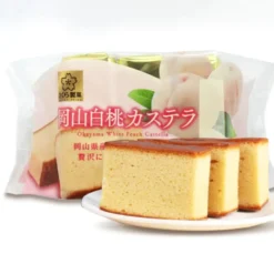 Sakura Seika Okayama White Peach Castella Kage