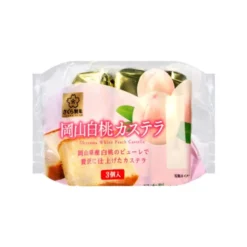 Sakura Seika Okayama White Peach Castella Kage