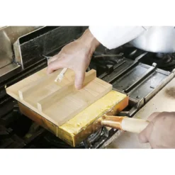 Sawara Tamagoyaki Trælåg 21x21cm