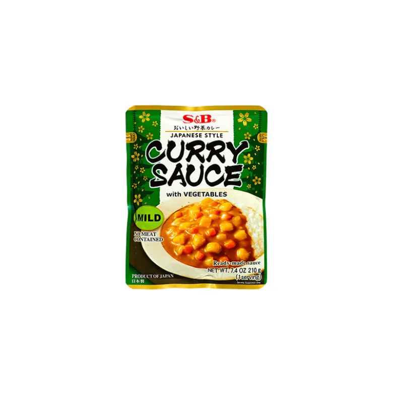 S&B Japanese Style Instant Curry Sauce Mild 210g