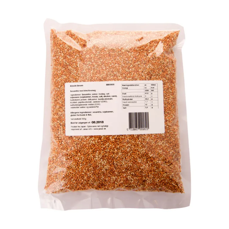 Sesamfrø med Kimchi smag 500g