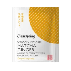 STOP MADSPILD (BEDST FØR 02/01/26) - Clearspring Økologisk Grøn Te med Ingefær og Matcha 20 breve