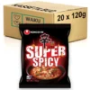 STOP MADSPILD (BEDST FØR 19/02/26) - KASSETILBUD (20 stk.) - Nongshim Shin Red SUPER SPICY Instant Nudler