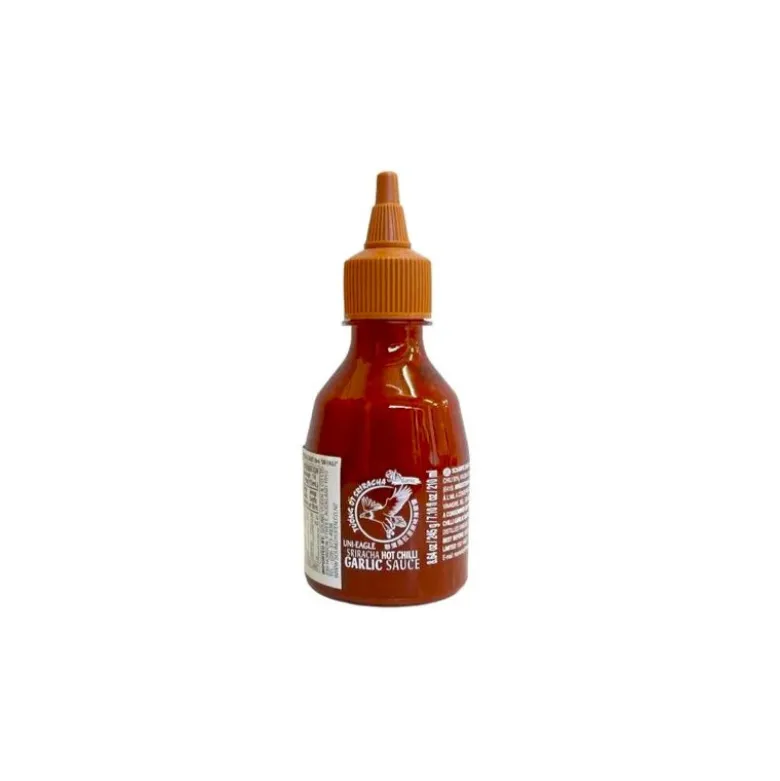 STOP MADSPILD (BEDST FØR 14/03/26) - Uni-Eagle Sriracha Garlic Chili Sauce 245g