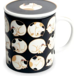 Te Kop Med Filter og Låg - Calico Katte