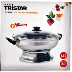 Tristar 2-i-1 Hot Pot & BBQ Grill Set PZ-9152