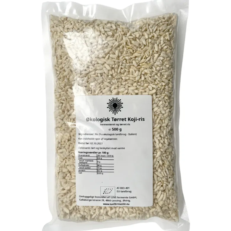 Tørret Økologisk Koji-Ris 500g