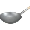 Wok Pande Carbon Stål Rund Bund 30cm