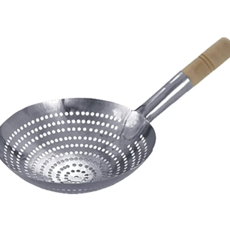 Wok Sigte Stor Med Huller 30cm