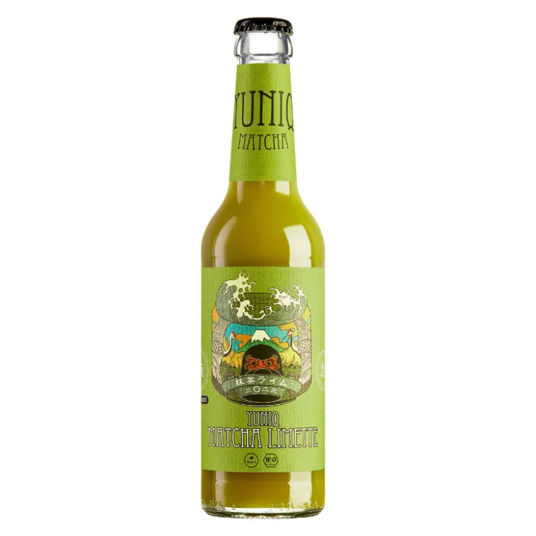 Yuniq Matcha Limette - Økologisk Tedrik 330ml